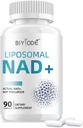 NAD-lisä Liposomal Resveratrol 900 mg NAD Booster Quercetin Phytosome for Energy, Focus & Healthy Ikääntyminen .
