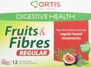 Ortis Fruit & Fibre Cubes 12 hedelmäkuutiota