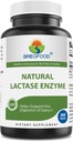 Brieofood Lactase Enzyme Pillerit - 3000 FCC ALU - 360 tablettia - 360 tarjoilua - ei-GMO, Gluteeniton