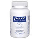 Puhdasta Kapseleita CoQ10 120 mg - Coenzyme Q10 täydentää sydämen terveyttä, energiaa, antioksidantteja, aivojen ja muistin terveys - soluterveyden, kognition ja kardiovaskulaarinen tuki* - 120 kapselia