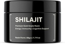 Puhdas Organic Shilajit Hartsi Aito Himalajan Gold Grade Harvennettu 16,000-18,000 ft 100% suodattamaton 85+ Trace Minerals ja Fulvic Acid for Energy and Immune Support 100 päivän tarjonta
