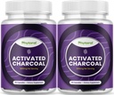 Aktivoitu Charcoal pillereitä Detox & Cleanse - Puhdistaa kookoskapseleita 1200 mg per tarjoilu turvotus Relief - Aktiivinen detoxification täydentää kehon ja Gut Health - 90