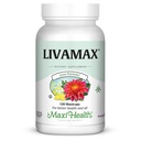 Maxi Health Livamax - Maksan Formula - maito ohdake ja Voikukka juuri - 120 kapselia - Kosher