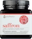 Youtheory Saffron Advanced Dietary Supplement, Kohottaa mielialaa ja mielentilaa, 60 kapselia