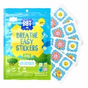 NATPAT Breathe Easy Stickers - Stuffy Patch lapsille ja aikuisille - Kaikki luonnolliset kylmä ja allergia helpotus ruuhkautumista, kemialliset ja huumeeton - BuzzPatch Natural Patch (24 Pack)