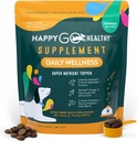 Päivittäinen hyvinvointi täydentää koirille Probiootti & Prebiootti edut Fish Oil & Seaweed pitää koirasi Beaming All Day Pitkä Kaikki Rodut ja koot 120 Count