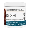 Host Defense Reishi Powder - Mushroom Mycelium Powder - Heart & Immunomy Health Support Supplement - Mushroom Supplement to Support Energy & Vitality - Aids Overall Well-being - 3,5 oz (66 Servings) *