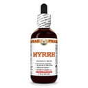 Myrrh Liquid Extract, Organic Myrh (Commiphora mirha) Tincture Herbal Supplement, Havaiji Pharm, Valmistettu Yhdysvalloissa, 2 fl.oz