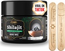 Sennasi 600 MG Shilajit Harsin - Shilajit Supplement Fulvic Acid & 85+ Trace Minerals for Energy, Immuniteetti, aivoteho, 30 Gram