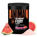 Animal Fury Pre Treout Powder - Watermelon, 350 mg kofeiini, BCAA Aminohapot, 2g Beta Alanine, Sitruliini & Tyrosine, energia, Focus, vahvuus, Endurance, Preworkout miesten ja naisten, 20 tarjoilua