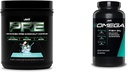 PRE JYM X - Shockwave Preworkout ja Omega JYM Fish Oil 2800mg DHA EPA DPA Brain Heart Joint Support 120 Softgels