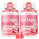 2 pakkaus sokeritonta kollageenia Naiset ja miehet Hydrolysoidut kollageenin Peptidit hiusten iholle ja kynsille MultiCollagen proteiini tyyppi I II III V X kanssa Biotiini & C-vitamiinia .