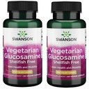 Swanson Kasvisruoka Glukosamiini - Shelfish Free 500 Milligrammaa 90 Veg kapselia (2 pakkaus)