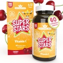 Hemir Natures Aid Super Stars C-vitamiini lapsille 4-12 vuotta, 60 purutablettia