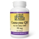 Luonnollinen tekijät Coenzyme Q10 - Antioksidantti Tuki täydentää Tukee Cellular Energy Production - Parempi imeytyminen Aids Terve sydän toiminta - 50 mg, 60 Softgels (60 Servings)