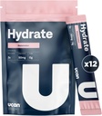 UCAN Hydrate Electrolyte Drink Mix (Watermelon, 12 Sticks) Sokeriton, Keto-ystävällinen, Vegaani, ei-GMO, gluteeniton Elektrolyyttijauhe kanssa Kalium & Magnesium Runners &amp; urheilijoille