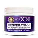 GENEX Trans Resveratrol 1000 mg Powder Serving 99% Pure Micronized Pharmaceutical Grade 30 Servings 30Grams 1 Gram per päivä 30-päivä Supply Valmistettu GMP & NSF Certified Facility