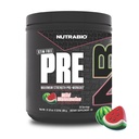 NutraBio STIM-vapaa pre harjoitus miehille, Uusi Formula ... Laser Focus, Extreme Pumput ... Suorituskyky, Endurance ... 10g Sitrulline, Beta Alanine, Nitraatti, Nootrooppinen, Electrolyytit - 20 Tarjoilut Vesimeloni