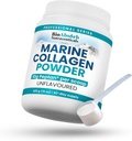 Bio Absorb Marine Collagen Powder, Extra Strength w/Peptan (tyyppi 1 Hydrolysed Collagen Peptides), 15 oz, 42 päivän toimitus
