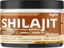 Shilajit Pure Himalayan Organic Hartsi - 30g Shilajit täydentää 85+ Trace Minerals, Fulvic Acid, Ashwagandha Root, Tongkat Ali & Lisää Herbal - Tuki Immuuni, energiantuotanto & Brain Health