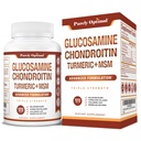 Puhtaasti optimaalinen glukosamiini Kondroitin MSM täydennysosa w/Turmeric & Boswellia - Glukosamiini sulfaatti Joint Supplement miesten & naisten - 120 tablettia