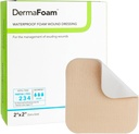 Dermarite Industries Derma Foam Non-adhesive Foam Dressing, 2x2, 10 Count