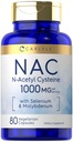 Carlyle NAC Supplement N-Acetyl Cysteine 1000 mg ... 80 kapselia...