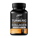 Turmeeric Curcumin 95% uute & Collagen kapselit - NEM edistää polvi Comfort & Joustavuus - Eggshell Membrane w Luonnollisesti toistuva Glukosamiini Chondroitin Hyaluronic Acid- Made in USA