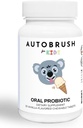 Autobrush Lapset Oral-Care Hidas liuotus Probiootit tabletit ... Hammaslisät... terveempiä hampaita ja gums... Tasapainoinen suu Biome... 30 Count (Vanilla) (1)