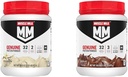 Muscle Milk Aitoa proteiinia Powder Bundle, Vanilla Crème 1,93 punta 12 Tarjoilut 32g Proteiinia 2g Sokeria ja suklaata 1,93 punta 12 Tarjoilut 32g Proteiinia 3g sokeria