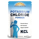 Source Nutrition Kaliumkloridi Powder - Tukee Hydraation ja nesteen tasot, Taulukko suola Varalla, Erinomainen lähde kalium - KCL täydentää (8 oz.)