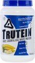 Body Nutrition Trutein High Protein Powder: 45% Whey, 45% Kaseiini, 10% Egg White, Gluteeniton, Alhainen natrium, Grass Fed Whey Protein Powder, Gym Supplement & Breakfast Shake, banaani Cream, 2lb
