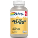 SOLARAY Mega B-vitamiini-stress - ajoitettu julkaisu B-vitamiinikompleksi w/vitamin B12, B6, Foolihappo, VIT. C - Stressi, energia, punainen verisolu, immuuni tuki - Vegan, 60 päivän takuu (276 CT)