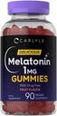 Carlyle Melatoniini 1 mg Gammat 90 Count ...