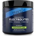 Zeal Electrolyte Powder Recovery Drink (30 tarjoilua) w 0 Sokeri + BCAAs + B-vitamiinit Elektrolyytti täydennysosa w Kaliumsinkki & magnesium