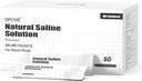 Opove Pre-Mixed Saline Packets for Nasal pesu kastelujärjestelmät, luonnollinen, ja PH Balanced for Sinus Relief, 60 pakkausta (Nose Cleaner ei sisälly)