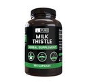 Puhdasta alkuperäisiä ainesosia Milk Thistle (365 kapselia) Ei magnesiumia tai riisiä Fillers, aina puhdas, Lab vahvistettu