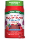 Nature's Truth Kids Multivitamiini Gummies with Probiotics ... 60 Count ...