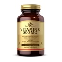 Solgar C-vitamiini 500 mg, 100 Vihanneskapselit - Antioksidantti & Immuunituki - Kokonaisterveys - Tukee terveitä iho & nivelet - Ei GMO, vegaaninen, gluteeniton, Kosher - 100 tarjoilua