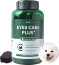 Dr.by Eyes Care Plus koiran kyynel tahra lisäravinteet silmätipat koirille silmien terveys tuki maito Thistle Lutein Beta karoteeni - 100 pehmeää purukumia