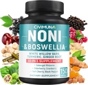 Noni Extract kapselit Noni, Boswellia, White Willow Bark ja enemmän - 150 kapselit 5 kuukauden toimitus