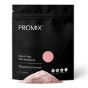 ProMix Nutrition Stim-free Pre-Workout Powder, Vadelma sitruuna - 274g - Maksimoi Focus, energia & suorituskyky - B12-vitamiini, tauriini, beta- alaniini & L-tyrosiini - 30 tarjoilua (paketti 1)
