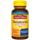Luonto Made Melatoniini 10 mg Extra Strength Tabletit, ravintolisä levollinen uni, 30 Lukumäärä, 30 päivän tarjonta