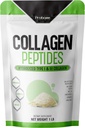 Probase Nutrition Collagen Peptides Powder (tyyppi I, III) ihon hiukset kynsien nivelet, hydrolysoitu parempaan kollageenin imeytymistä, ei-GMO-varmennettu, Keto Friendly ja Gluten Free, valkoinen, 16 Oz