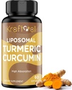 Liposomal Turmeric Curcumin täydennysosa 60 Softgels