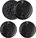 2 pakkausta (16 kpl) Unitron Wax Guards Cerushield Disk v2.0 098-0445 for fonak, kuulolaite tarvikkeet Wax suodattimet, Phonak kuulolaite Suodattimet Vaha Guard