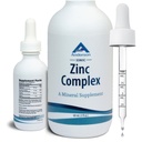 Anderson Ionic Sinkki Complex, Liquid Drops for Immune Support, 15 mg Sinkkisulfaatti per tarjoilu, Balanced Trace Mineral Dietary Supplement naisille, miehet, 60 tarjoiluja, 2oz pullo