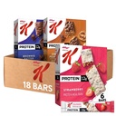 Special K Bar Protein Meal Bars, Aterian korvaus, Bulk Protein Välipalat, Variety Pack (3 Boxes, 18 Count)