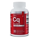 Essential Elements CoQ10 100mg Softgels for Heart, Brain, and Verisuonituki - Comprehensive Coenzyme Q10 Supplement for Optimal Imeytyminen - 60 Count, 2 kuukauden tarjonta