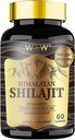 WXW Himalayan Shilajit Gummies, 60 Count, Blueberry Flavor, Tukee harjoittelun jälkeen Recovery, Immuniteetti, Digestio, Mieli & muisti, Terve sydän, Kognitiiviset kyvyt (1 pullo, Kulta shilajit)